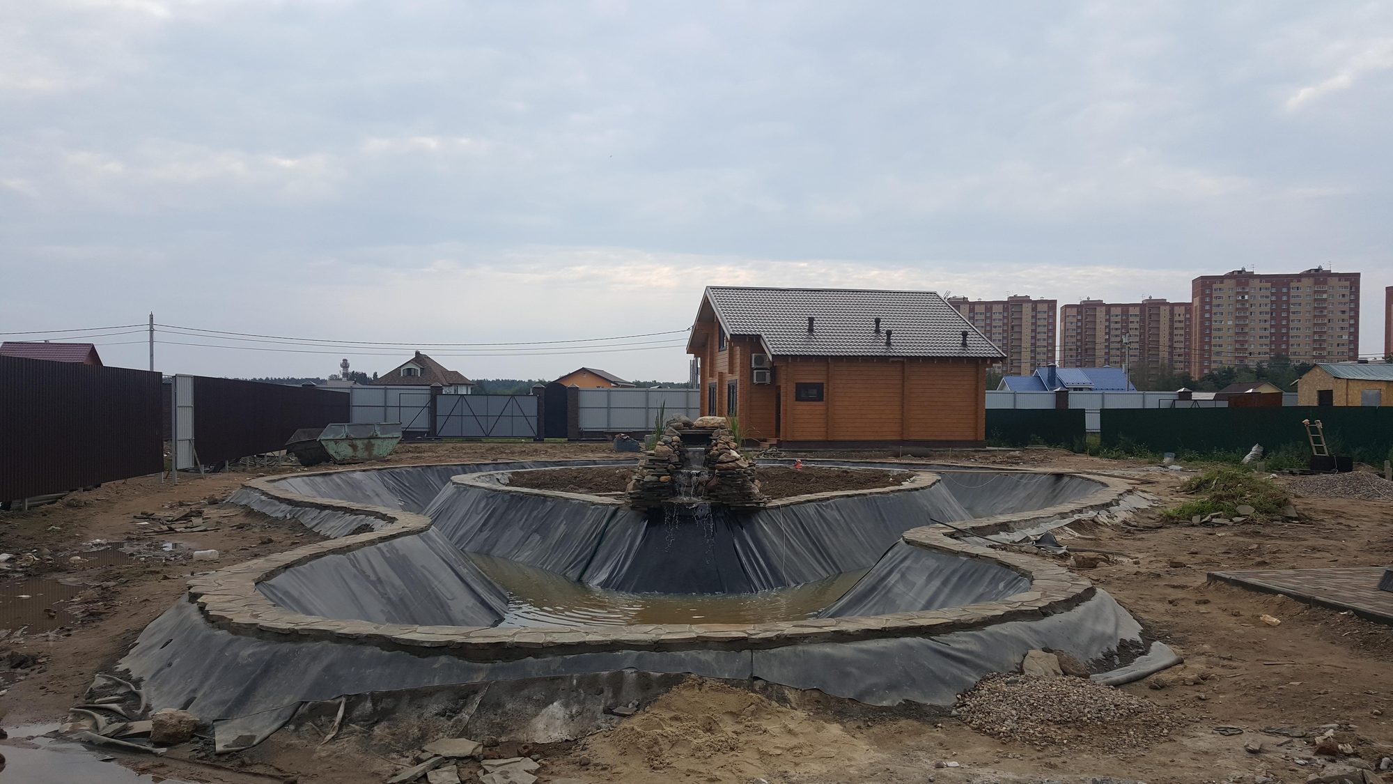 Декоративные водоёмы — июль 2018 – апрель 2019