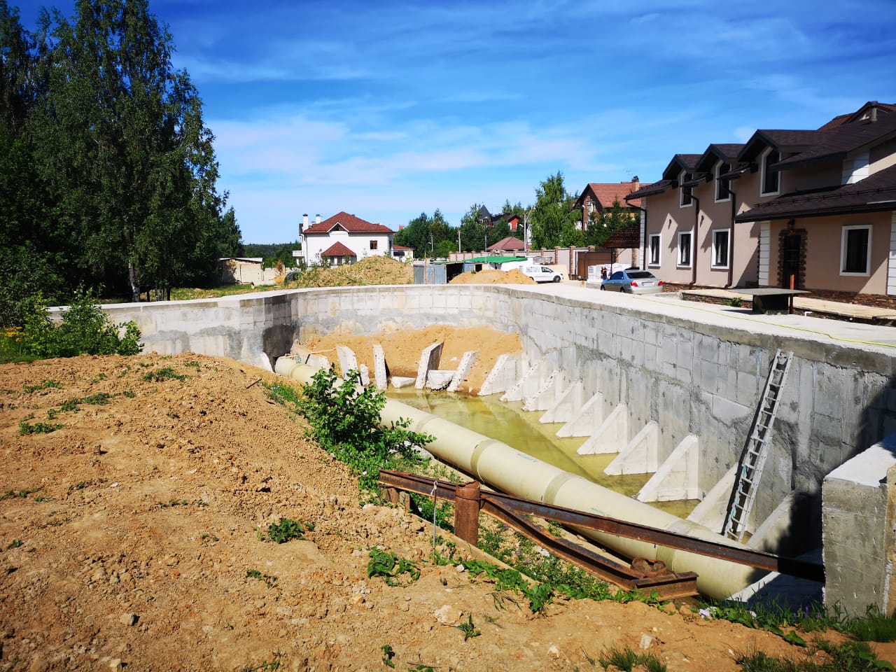 Фото ГТС, дамбы, плотины — июнь–ноябрь 2019
