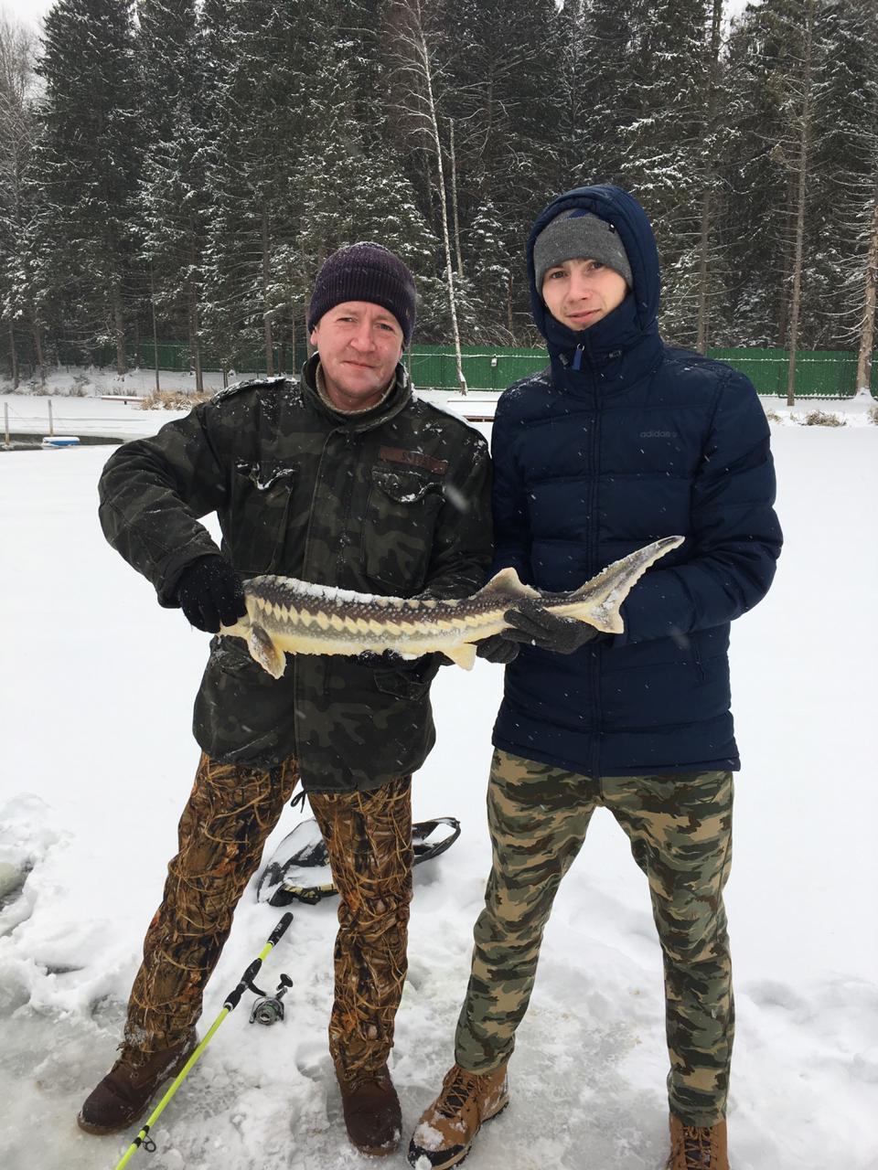 Зарыбление водоема в Калуге