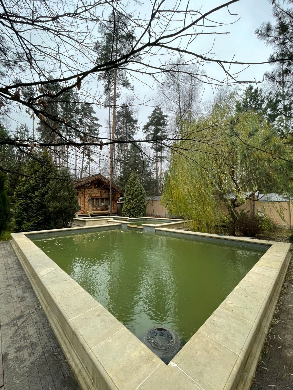 Водоем плавательный на Николиной горе