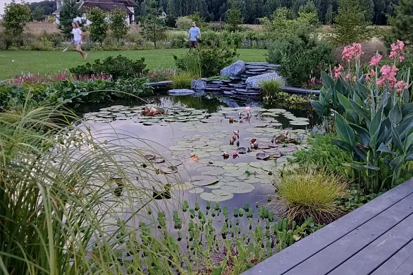 Декоративный водоём в Калуге