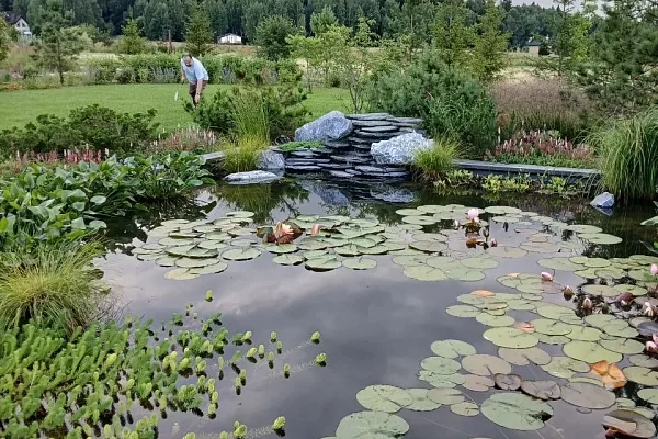 Декоративный водоём в Калуге
