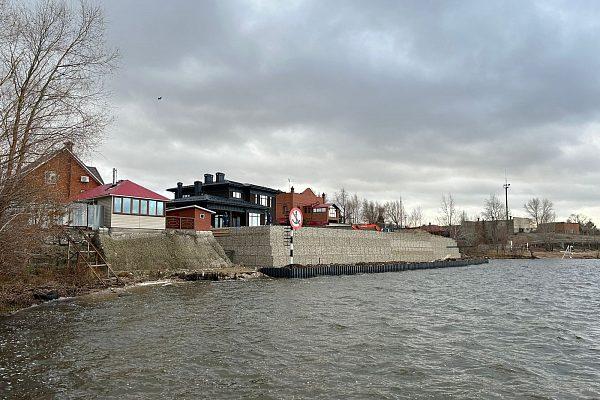 Укрепление берега габионами Коломна