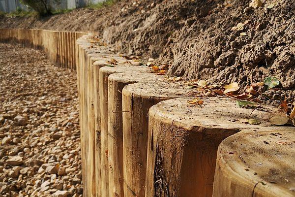 Укрепление берега лиственницей Подольск