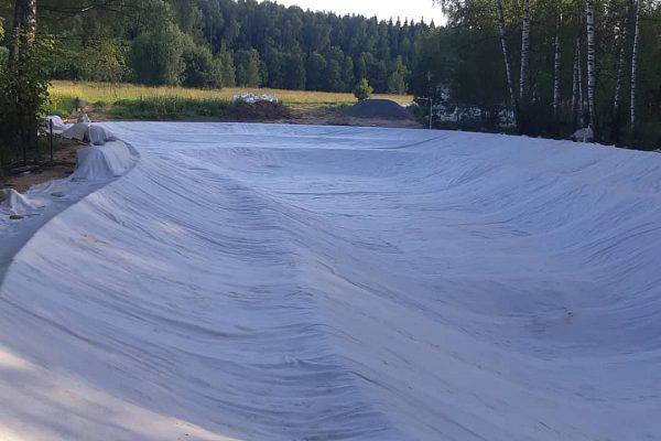 Строительство накопителя для воды в Сергиевом Посаде