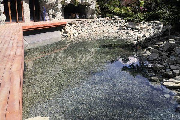 Водоем из арт бетона