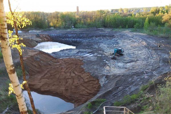 Строительство плавательного водоема с биоплато в Саранске