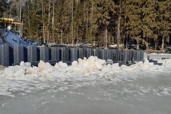 Берегоукрепление водоема Калужская обл., Жуковский муниципальный округ