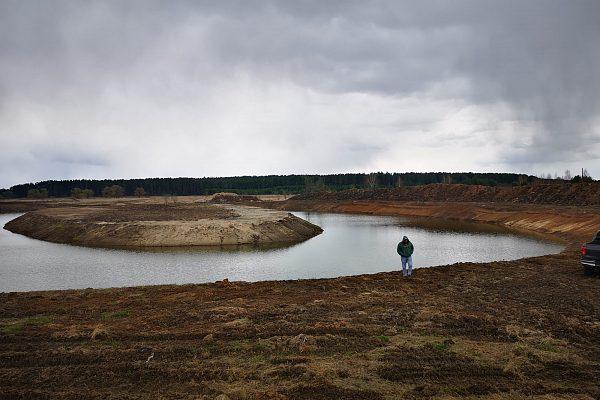 Строительство накопителя для воды в Сергиевом Посаде