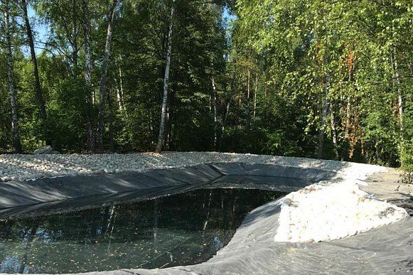 Строительство накопителя для воды в Сергиевом Посаде