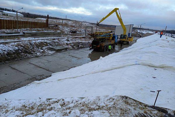 Укрепление берега бетоном Санкт Петербург