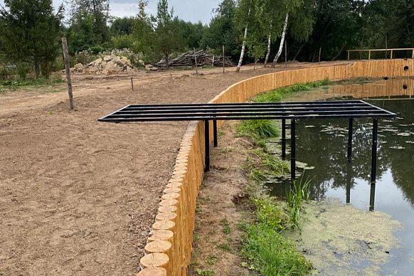 Берегоукрепление лиственницей Обнинск
