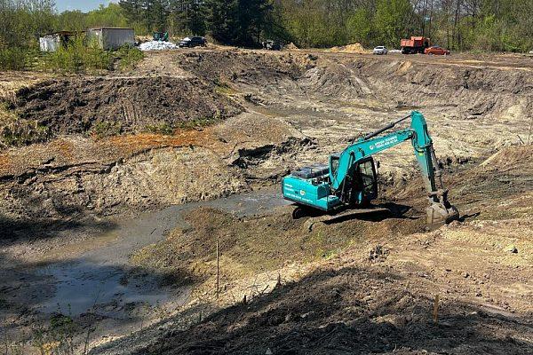 Строительство плавательного водоема с биоплато в Саранске