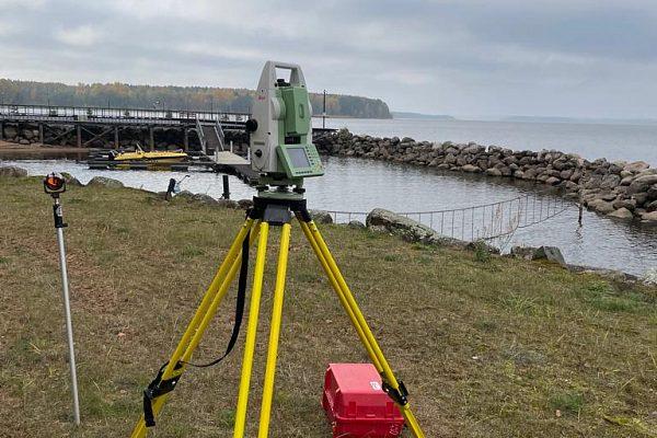 Изыскания для строительства водоема Клин