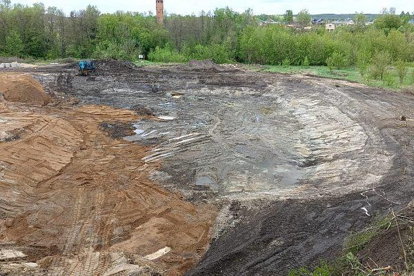 Строительство плавательного водоема с биоплато в Саранске