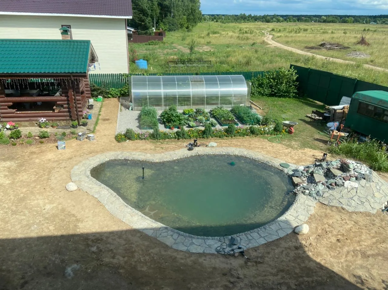 Декоративные водоёмы — июнь–октябрь 2021