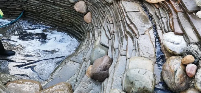 Виды работ по обслуживанию водоемов - фото