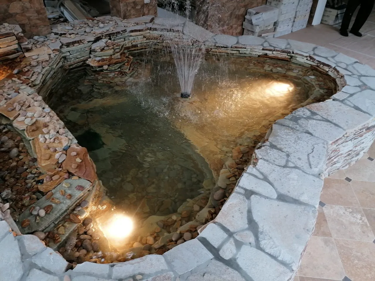 Фото Строительство водоёма на даче в Гороховце