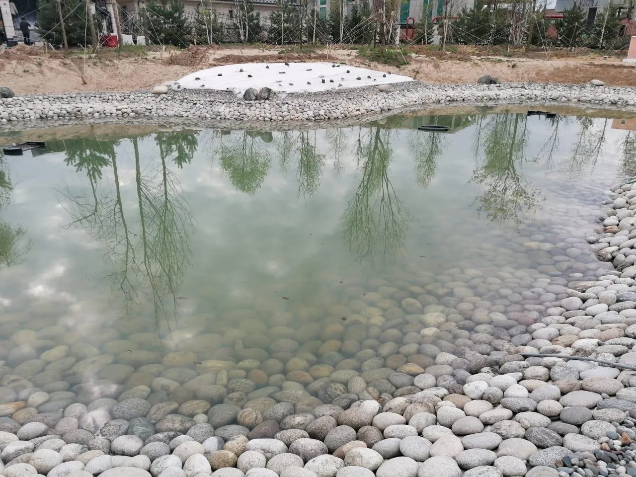 Декоративный водоём в Химках